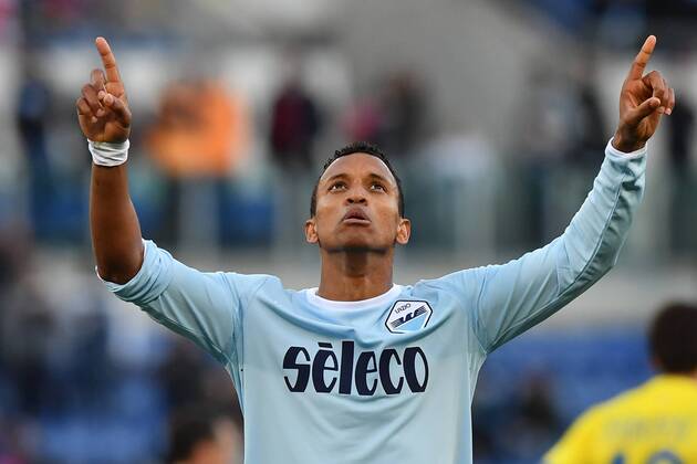 Bilder des Tages - SPORT Fußball, Lazio Rom - Chievo Verona As Roma 21 08 2018 - campionato di calcio serie A Lazio-Chievo Verona foto Antonello Sammarco Image nella foto: esultanza gol Nani 