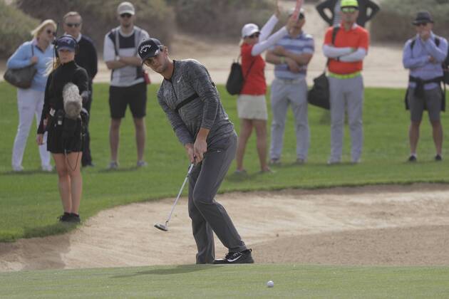 HSBC Abu Dhabi Golf Championship Day Four Thomas Pieters putts on Day Four of the HSBC Abu Dhabi Golf Championship at Abu Dhabi Golf Club, UAE. Content Not Available For UK Newspapers Copyright: xNickxWhitworthx FIL-11242-0030