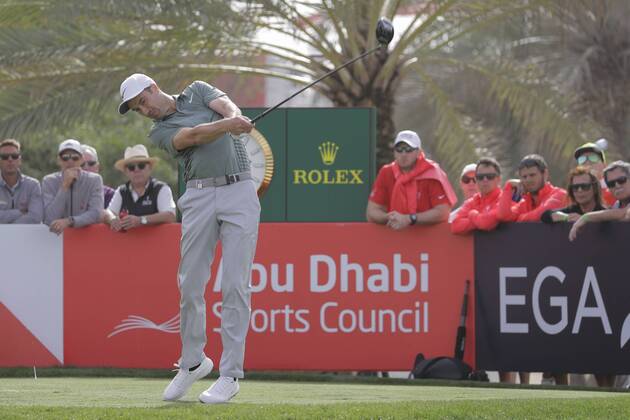 HSBC Abu Dhabi Golf Championship Day Four Ross Fisher tees off on Day Four of the HSBC Abu Dhabi Golf Championship at Abu Dhabi Golf Club, UAE. Content Not Available For UK Newspapers Copyright: xNickxWhitworthx FIL-11242-0032