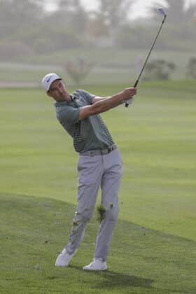 HSBC Abu Dhabi Golf Championship Day Four Ross Fisher plays an approach shot on Day Four of the HSBC Abu Dhabi Golf Championship at Abu Dhabi Golf Club, UAE. Content Not Available For UK Newspapers Copyright: xNickxWhitworthx FIL-11242-0033