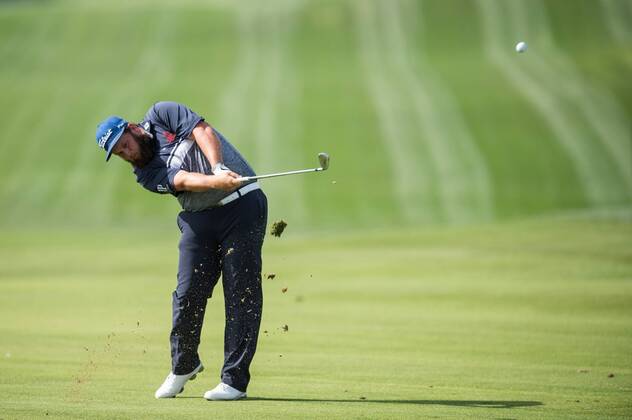 Andrew Johnston of England in first round action during the Omega Dubai Desert Classic European Tour 2018 at the Emirates Golf Club, Dubai, UAE on 25 January 2018. Copyright: xGrantxWinterx 18690041