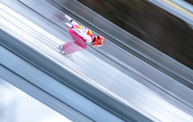 26 01 2018 Seefeld AUT FIS World Cup Nordic combined Seefeld ski jump in the image of Eric Frenzel GER Eric Frenzel of Germany during Skijumping competition of FIS Nordic combined World Cup at Seefeld Austria on 2018 01 26 Seefeld  EP_fei