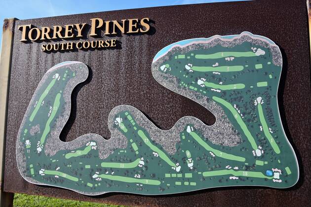 January 26, 2018 - San Diego, California, United States - General atmosphere during the second round of the 2018 Farmers Insurance Open at Torrey Pines GC. Golf 2018: Farmers Insurance Open - Round 2 - ZUMAw109 20180126_zap_w109_060 Copyright: xDebbyxWongx