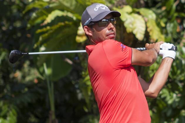 February 4, 2018 - Shah Alam, Kuala Lumpur, Malaysia - Pablo Larrazabal is seen taking a shot from hole 6 at the last day of Maybank Championship 2018...The Maybank Championship 2018 golf event is being hosted on 1st to 4th February at Saujana Golf & Country Club. KL: Maybank championship last day - ZUMAs197 81794702st Copyright: xFarisxHadziqx xSopaxImagesx