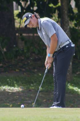 February 4, 2018 - Shah Alam, Kuala Lumpur, Malaysia - Gavin Green is seen on action at the last day of Maybank Championship 2018...The Maybank Championship 2018 golf event is being hosted on 1st to 4th February at Saujana Golf & Country Club. KL: Maybank championship last day - ZUMAs197 81794922st Copyright: xFarisxHadziqx xSopaxImagesx