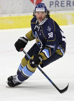 Jaromir Jagr of Kladno is seen during the Czech First League 47th ground match HC Zubr Prerov vs Rytiri Kladno in Prerov, Czech Republic, February 7, 2018. (CTKxPhoto PavelxPaprskar) CTKPhotoF201802080034401 