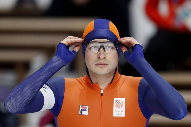 GANGNEUNG , 11-02-2018 , Gangneung Oval , 5000 meter heren , Goud voor Sven Kramer OS2018: 5000 meter heren  x1963957x
