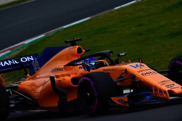 Fernando Alonso McLaren Renault formula 1 GP Test Barcelona Spain 26 02 2018 Photo mspb Jerry Andre Fernando Alonso Formula 1 GP Test Barcelona 26 02 2018