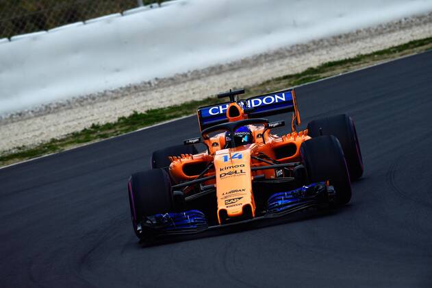 Fernando Alonso McLaren Renault formula 1 GP Test Barcelona Spain 26 02 2018 Photo mspb Jerry Andre Fernando Alonso Formula 1 GP Test Barcelona 26 02 2018