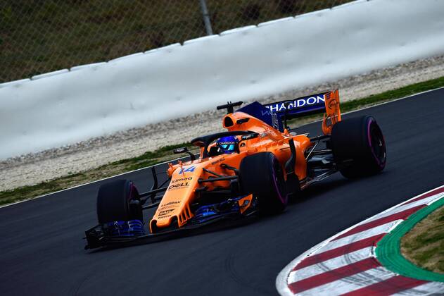 Fernando Alonso McLaren Renault formula 1 GP Test Barcelona Spain 26 02 2018 Photo mspb Jerry Andre Fernando Alonso Formula 1 GP Test Barcelona 26 02 2018