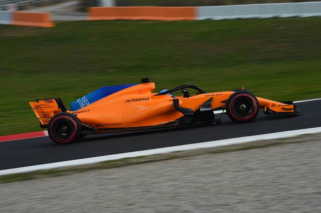 Fernando Alonso McLaren Renault formula 1 GP Test Barcelona Spain 26 02 2018 Photo mspb Jerry Andre Fernando Alonso Formula 1 GP Test Barcelona 26 02 2018