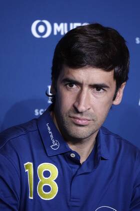 Raul Gonzalez Blanco former Spanish footballer the long-time captain and record player of Real Madrid won three times the Champions League Academy Member Laureus at the Laureus Awards 2018 in the Principality of Monaco
