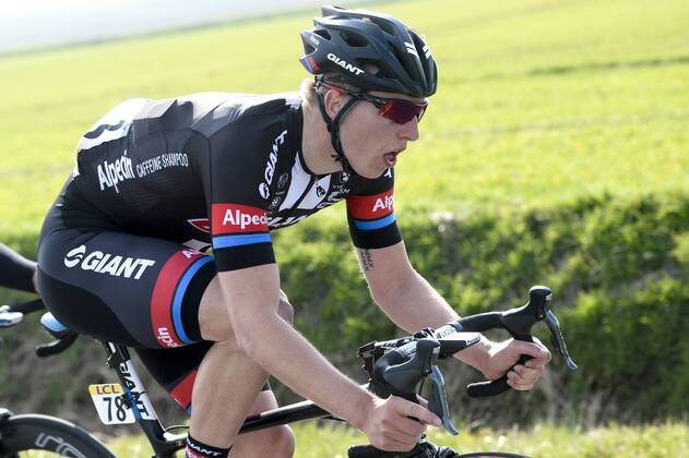 - SAINT-POURCAIN-SUR-SIOULE, FRANCE: Belgian Zico Waeytens of Team Giant-Alpecin pictured during stage 3 on the fourth day of the 73rd edition of Paris-Nice cycling race, 179 km from Saint-Amand-Montrond to Saint-Pourcain-sur-Sioule, France, Wednesday 11 March 2015. DIRKxWAEM  x75525238x