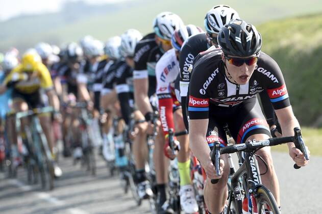 - SAINT-POURCAIN-SUR-SIOULE, FRANCE: Belgian Zico Waeytens of Team Giant-Alpecin pictured during stage 3 on the fourth day of the 73rd edition of Paris-Nice cycling race, 179 km from Saint-Amand-Montrond to Saint-Pourcain-sur-Sioule, France, Wednesday 11 March 2015. DIRKxWAEM  x75525517x