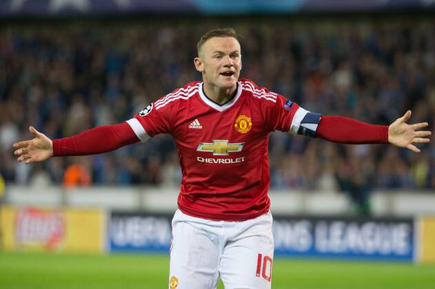 - BRUGGE, BELGIUM: Manchester s Wayne Rooney pictured during a soccer game between Belgian first league team Club Brugge KV and British club Manchester United ManU FC in Brugge, Wednesday 26 August 2015, the return game of the play-offs of the UEFA Champions League competition. Manchester United won the first leg 3-1. KURTxDESPLENTER  x84638756x
