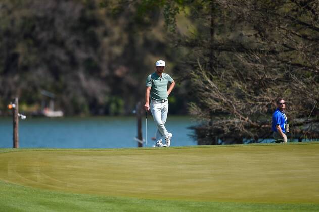 AUSTIN, TX - MARCH 21: Kevin Chappell looks over a green during the First Round of the WGC-Dell Technologies Match Play on March 21, 2018 at Austin Country Club in Austin, TX. (Photo by Daniel Dunn Icon Sportswire) GOLF: MAR 21 PGA Golf Herren - WGC-Dell Technologies Match Play Icon18032128 EDITORIAL USE ONLY