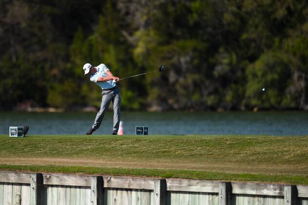 AUSTIN, TX - MARCH 21: Charles Howell III hits a tee shot during the First Round of the WGC-Dell Technologies Match Play on March 21, 2018 at Austin Country Club in Austin, TX. (Photo by Daniel Dunn Icon Sportswire) GOLF: MAR 21 PGA Golf Herren - WGC-Dell Technologies Match Play Icon18032153 EDITORIAL USE ONLY