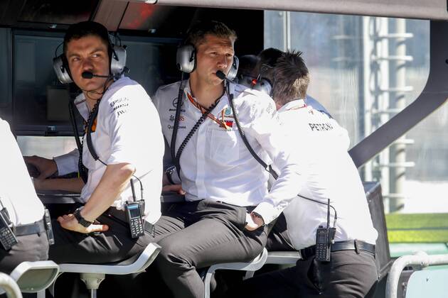 Motorsports: FIA Formula One World Championship WM Weltmeisterschaft 2018, Melbourne, Victoria : Motorsports: Formula 1 2018 Rolex Australian Grand Prix, Team Mercedes AMG Petronas), Melbourne Australia