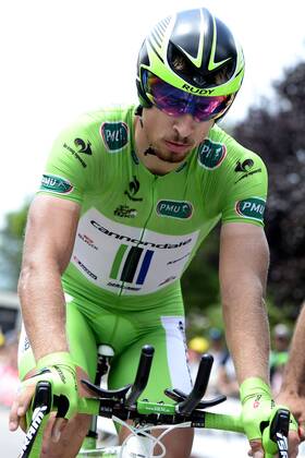 - GAP, FRANCE: Slovakian Peter Sagan of Liquigas-Cannondale pictured after the 17th stage of the 100th edition of the Tour de France cycling race, an individual time trial of 32km from Embrun to Chorges, France, on Wednesday 17 July 2013. YORICKxJANSENS  x44706682x