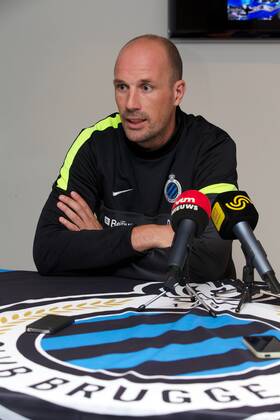 - BRUGGE, BELGIUM: Club s assistant coach Philippe Clement pictured during a press conference PK Pressekonferenz of Belgian first division soccer team Club Brugge KV, Friday 20 September 2013, in Brugge. Yesterday Club announced the dismissal of Spanish head coach Juan Carlos Garrido. Garrido will be succeeded by Michel Preud homme. KURTxDESPLENTER x46266997x