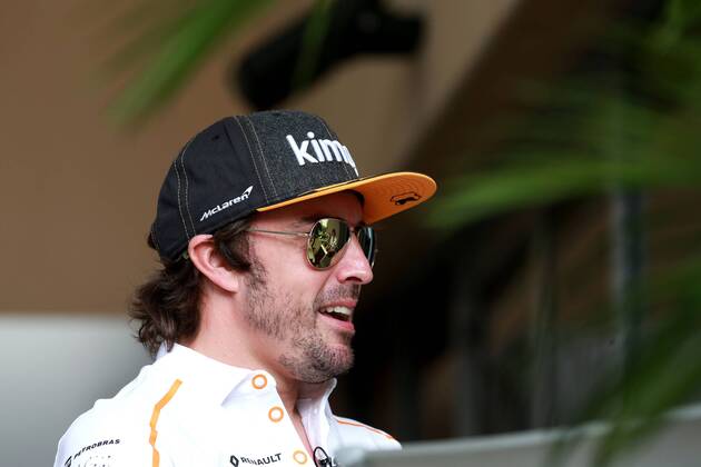 Motorsports: FIA Formula One World Championship WM Weltmeisterschaft 2018, Grand Prix of Bahrain, 14 Fernando Alonso (ESP, McLaren-Renault), Sakhir Bahrain