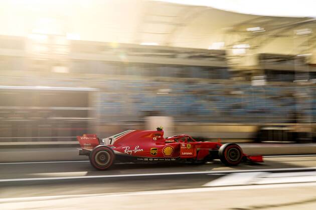 Kimi Raikkoenen Scuderia Ferrari Grand Prix of Bahrain 2018 Free Practice 07 04 18 Photo Illmann Eibner Sachir Copyright: xEIBNER Illmannx EP_EER