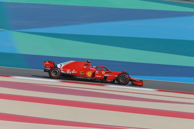 Motorsports: FIA Formula One World Championship WM Weltmeisterschaft 2018, Grand Prix of Bahrain, 7 Kimi Raikkonen (FIN, Scuderia Ferrari), Sakhir Bahrain