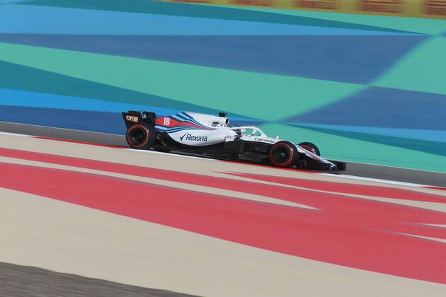 Motorsports: FIA Formula One World Championship WM Weltmeisterschaft 2018, Grand Prix of Bahrain, 18 Lance Stroll ( CAN, Williams Martini Racing), Sakhir Bahrain