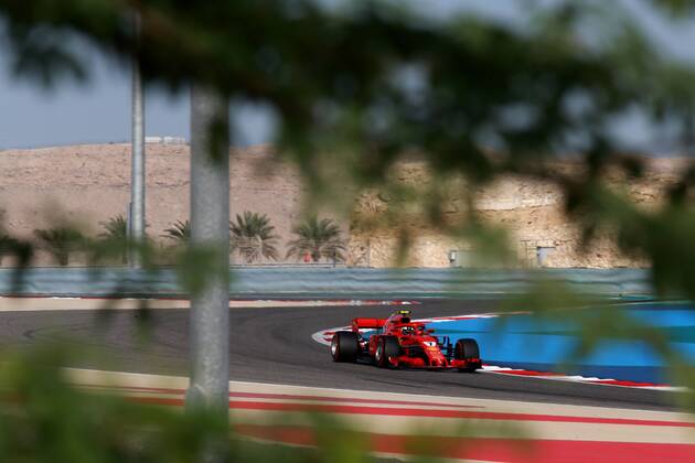 Motorsports: FIA Formula One World Championship WM Weltmeisterschaft 2018, Grand Prix of Bahrain, 7 Kimi Raikkonen (FIN, Scuderia Ferrari), Sakhir Bahrain