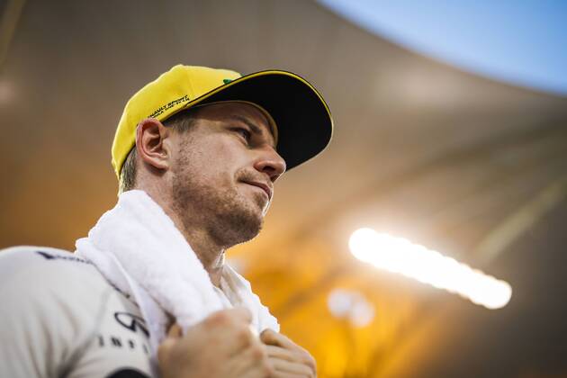 Bilder des Tages - SPORT HULKENBERG Nico (ger), Renault F1 Team RS18, portrait during 2018 Formula 1 FIA World Championship WM Weltmeisterschaft Bahrain Grand Prix, Sakhir Bahrain