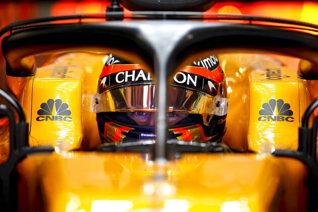 Shanghai: Motorsports: Formula 1 2018 Heineken Chinese Grand Prix Chinese Formula One Grand Prix Shanghai Circuit April 08, 2018 in Shanghai, China. 2 Stoffel Vandoorne (BEL, McLaren Honda), Shanghai China