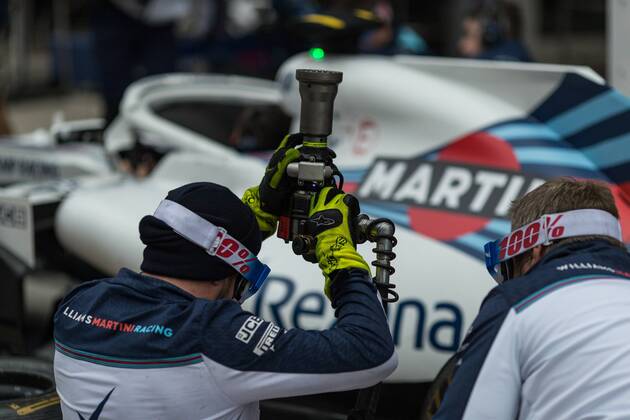 Williams Mechanic Pit Stop Grand Prix of China 2018 Race Motorsport Formula 1 14 04 2018 Shanghai Copyright: xIllman Eibner-Pressefotox EP_EER