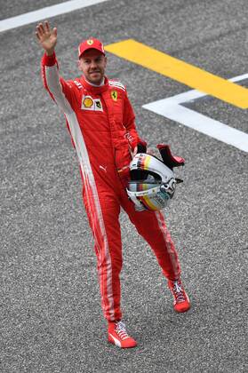 Sebastian Vettel Scuderia Ferrari formula 1 China GP in Shanghai 14 04 2018 Photo mspb Jerry Andre Sebastian Vettel formula 1 GP China 2018