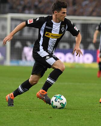 Soccer 1 BL Season 2017 2018 Matchday 31 Borussia Mönchengladbach vs VFL Wolfsburg 20 04 2018 Stadium at Borussia Park Mönchengladbach Jonas Hofmann Gladbach Action Single shot