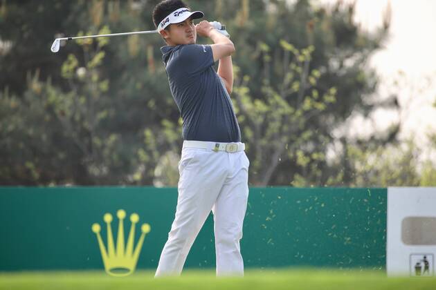 April 26, 2018 - Beijing, Beijing, China - Beijing, CHINA-26th April 2018: The Volvo China Open is held in Beijing, April 26th, 2018. The Volvo China Open is a men s golf tournament that has been held annually in China since 1995. Volvo China Open 2018  - ZUMAs145 82967479st Copyright: xLixYueranx