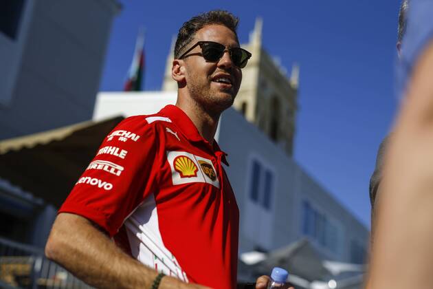 Motorsports: World Championship WM Weltmeisterschaft 2018; Grand Prix Azerbaijan, Grand Prix of Europe, Formula 1 2018 Azerbaijan Grand Prix, , 5 Sebastian Vettel (GER, Scuderia Ferrari) Baku Azerbaijan