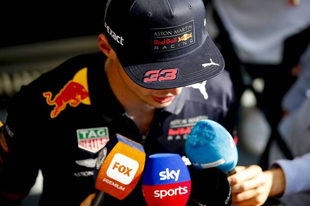 Motorsports: World Championship WM Weltmeisterschaft 2018; Grand Prix Azerbaijan, Grand Prix of Europe, Formula 1 2018 Azerbaijan Grand Prix, 33 Max Verstappen (NDL, Red Bull Racing), Baku Azerbaijan