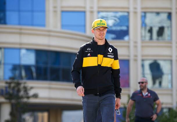 Motorsports: World Championship WM Weltmeisterschaft 2018; Grand Prix Azerbaijan, Grand Prix of Europe, Formula 1 2018 Azerbaijan Grand Prix, 27 Nico Hülkenberg (Renault F1 Team), Baku Azerbaijan