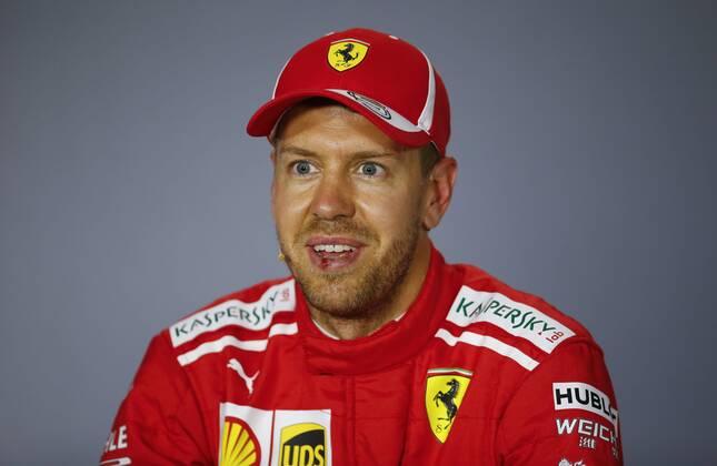 Motorsports: World Championship WM Weltmeisterschaft 2018; Grand Prix Azerbaijan, Grand Prix of Europe, Formula 1 2018 Azerbaijan Grand Prix, , 5 Sebastian Vettel (GER, Scuderia Ferrari) Baku Azerbaijan