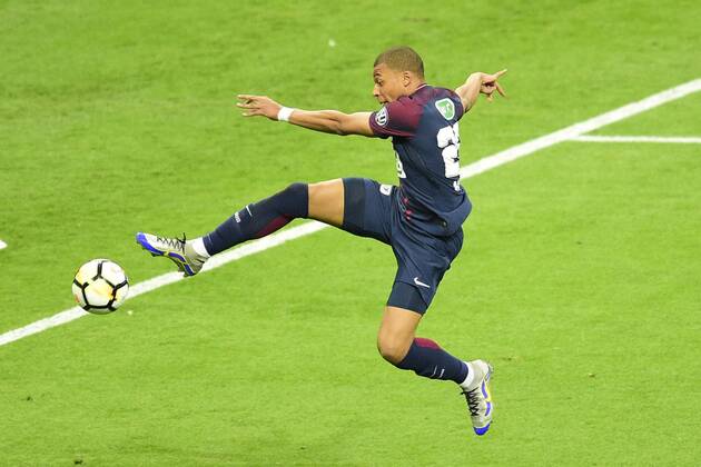 Kylian Mbappe (PSG) FOOTBALL : Les herbiers vs PSG - Finale de la Coupe de France - St Denis - 08 05 2018 JBAutissier Panoramic 