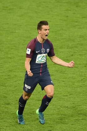 joie de LO CELSO Giovani (PSG) apres son but FOOTBALL : Les herbiers vs PSG - Finale de la Coupe de France - St Denis - 08 05 2018 JBAutissier Panoramic 