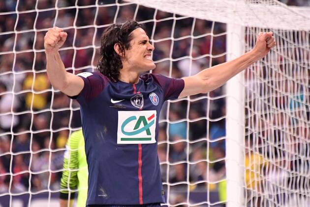 09 EDINSON CAVANI (PSG) - JOIE FOOTBALL : Les Herbiers vs Paris SG - Coupe de France - Finale - 08 05 2018 AnthonyBIBARD FEP Panoramic 