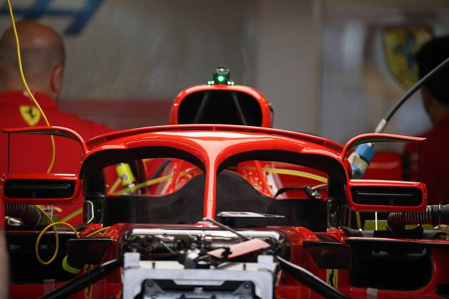 Photo4 LaPresse 10 05 2018 Barcelona, Spain Grand Prix Formula One Spain 2018 In the pic: Scuderia Ferrari SF71H, detail & xa9; Photo4 LaPresse 10 05 2018 Barcelona, Spain Sport Grand Prix Formula One Spain 2018 In the pic: Scuderia Ferrari SF71H, detail  Copyright: xphoto4 Lapressex