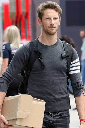 Photo4 LaPresse 10 05 2018 Barcelona, Spain Grand Prix Formula One Spain 2018 In the pic: Romain Grosjean (FRA) Haas F1 Team VF-18 & xa9; Photo4 LaPresse 10 05 2018 Barcelona, Spain Sport Grand Prix Formula One Spain 2018 In the pic: Romain Grosjean (FRA) Haas F1 Team VF-18  Copyright: xphoto4 Lapressex