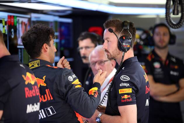 Photo4 LaPresse 11 05 2018 Barcelona, Spain Grand Prix Formula One Spain 2018 In the pic: Daniel Ricciardo (AUS) Red Bull Racing RB14 & xa9; Photo4 LaPresse 11 05 2018 Barcelona, Spain Sport Grand Prix Formula One Spain 2018 In the pic: Daniel Ricciardo (AUS) Red Bull Racing RB14  Copyright: xPhoto4 LaPressex