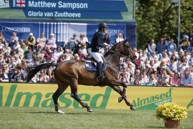 Hamburg 89 German Spring and Dressage Derby 2018 SAMPSON Matthew GBR Gloria van Zuuthoeve Hamburg 89 German Spring and Dressage Derby 2018 Prize of the German Credit Bank 2 Qualification for the German Spring Derby 11 May 2018