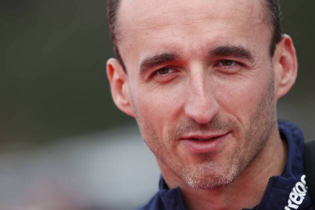 May 12, 2018 - Barcelona, Catalonia, Spain - May 12th, 2018 - Circuit de Barcelona-Catalunya, Montmelo, Spain - Formula One Spanish GP 2018; Robert Kubica arrives to the paddock. Barcelona Formula One Spanish GP; .May 12th - ZUMAa178 20180512_zap_a178_004 Copyright: xEricxAlonsox