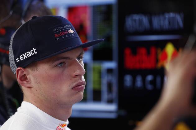 May 12, 2018 - Barcelona, Catalonia, Spain - May 12th, 2018 - Circuit de Barcelona-Catalunya, Montmelo, Spain - Formula One Spanish GP 2018; Max Verstappen of RedBull Racing during the FP3. Barcelona Formula One Spanish GP; .May 12th - ZUMAa178 20180512_zap_a178_016 Copyright: xEricxAlonsox
