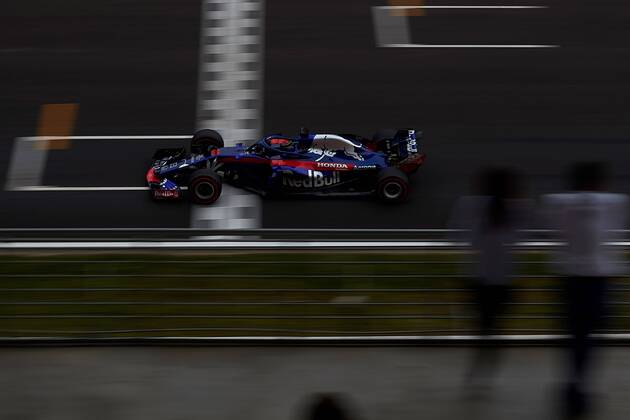 New Zealand s F-1 driver Brendon Hartley, of Toro Rosso team, takes part in the third free training session for F-1 Spain GP race at Circuito de Barcelona-Cataluna circuit in Montmelo, outside Barcelona, Spain, 12 May 2018. The race will be held on 13 May 2018. Third free training session for F-1 Spain GP race !ACHTUNG: NUR REDAKTIONELLE NUTZUNG!  Copyright: xAlejandroxGarciax GRAF5493 20180512-636617321897176307