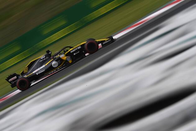 Nico Hulkenberg of Germany driving the (27) Renault Formula One Team RS18 on track during practice for the Spanish Formula One Grand Prix at Circuit de Catalunya on May 12, 2018 in Montmelo, Spain.  xJosexBreton CordonxPressx xSpanishxF1xGrandxPrixx-xPracticex